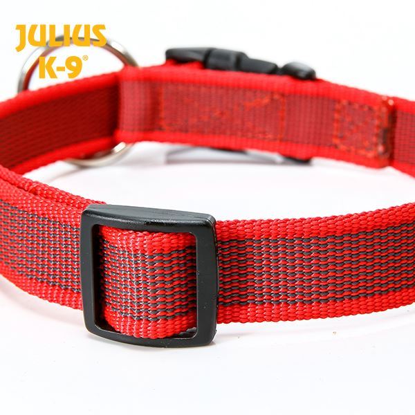 Julius-K9® Halsband Red-Gray.