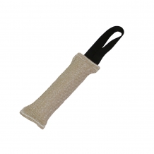 Bijtworst Jute 5 x 25cm met 1 handvat