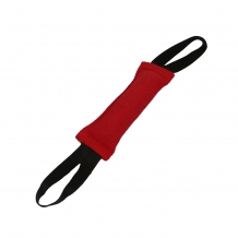 Bijtworst Katoen/nylon 5 x 25cm met 2 handvat