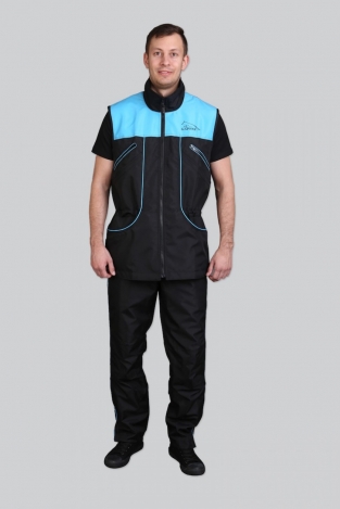 Gappay Vest Suprima ZWART/BLUE.