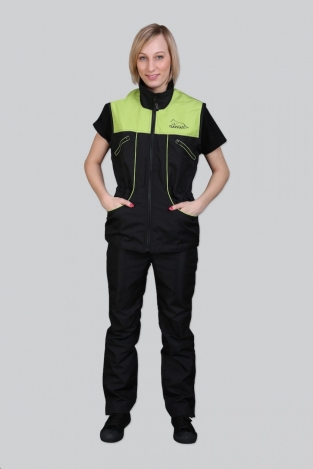 Gappay Vest Suprima ZWART/LIME.