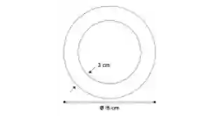 Speelgoed Ring 15cm.