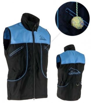 Gappay Vest Suprima ZWART/BLUE.