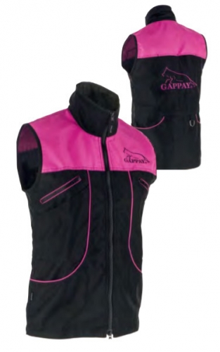 Gappay Vest Suprima ZWART/PINK.