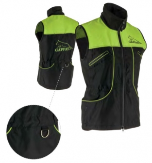 Gappay Vest Suprima ZWART/LIME.